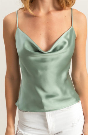 Top Cowl Olivo claro