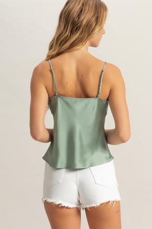 Top Cowl Olivo claro