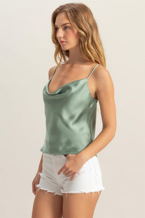 Top Cowl Olivo claro