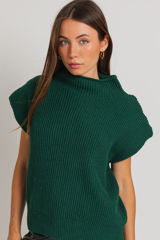 Suéter Hombreras Verde
