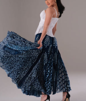 Falda Indigo