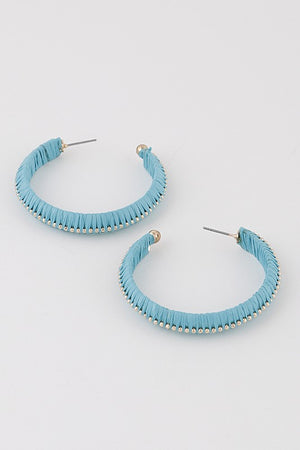 Aretes bolitas aqua